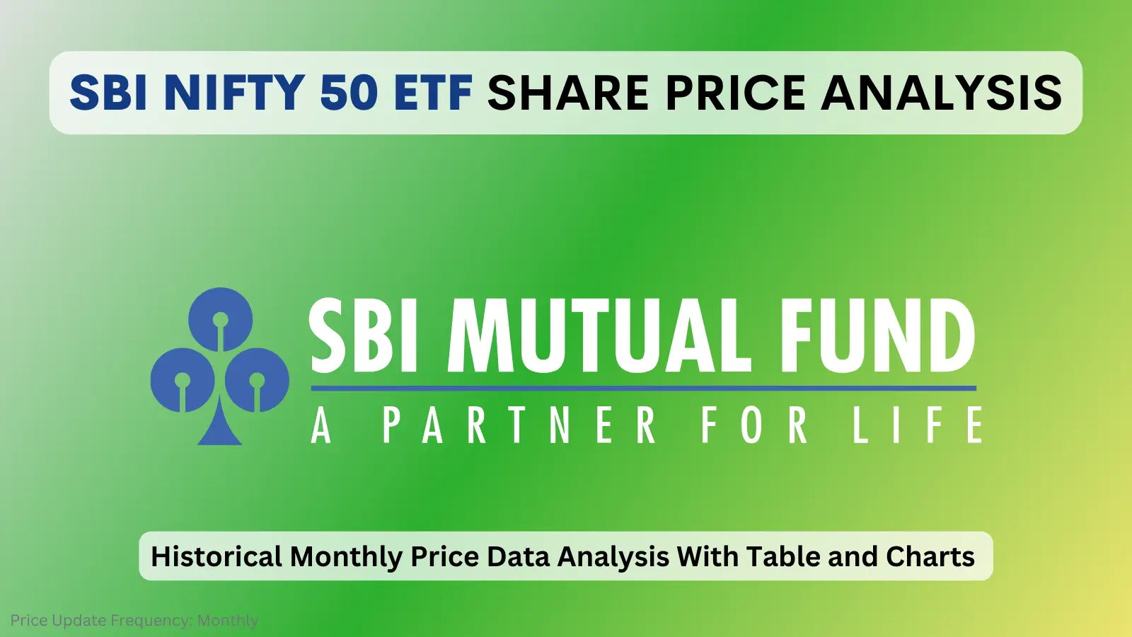 sbi nifty 50 etf nav price analysis