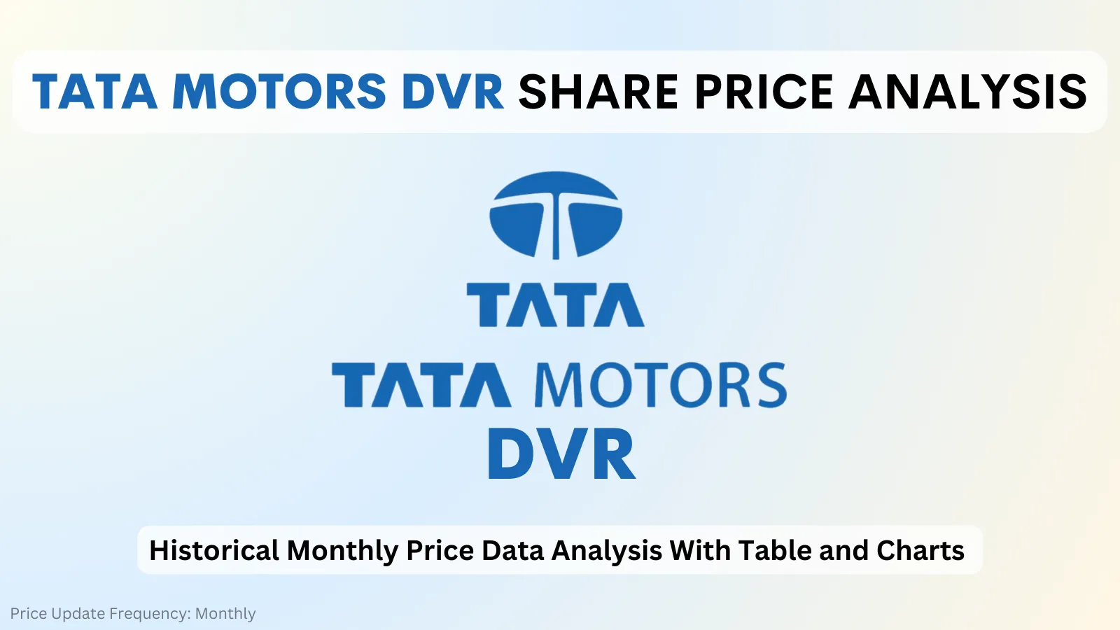 tata motors dvr share price analysis