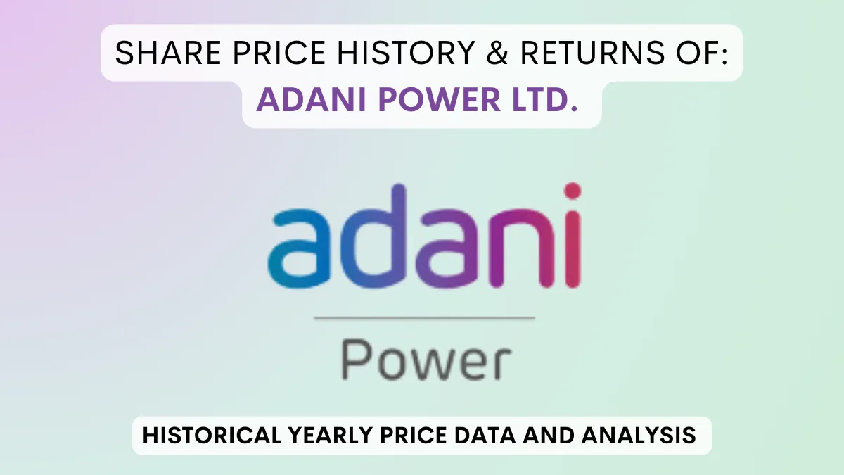 Adani Power Share Price History & Returns (2009 To 2024)