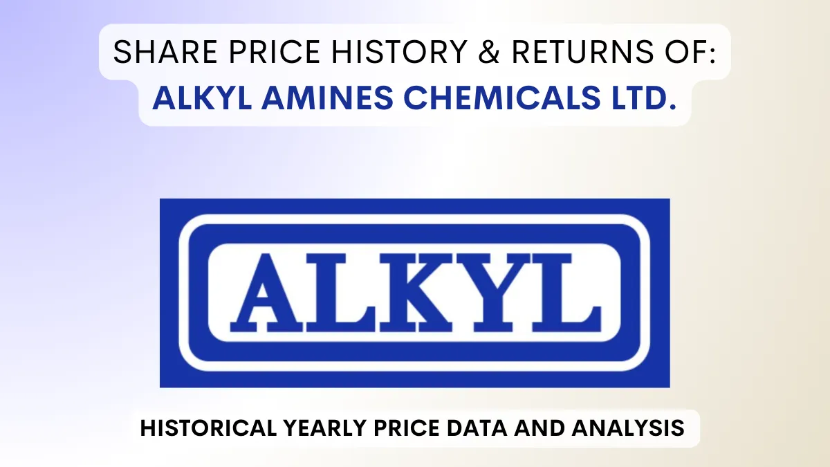 Alkyl Amines Share Price History & Returns (1990 To 2024)