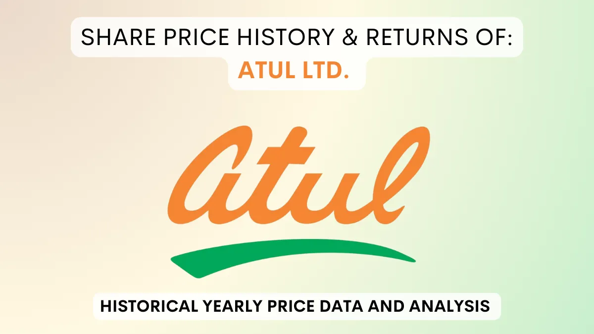 Atul Share Price History & Returns (1990 To 2024)