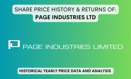 Page Industries Share Price History & Returns (2007 To 2024)