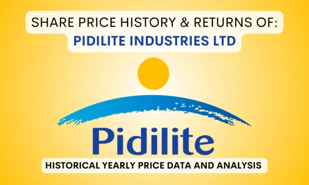 Pidilite Share Price History & Returns (1995 To 2025)