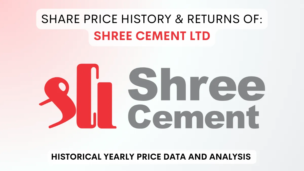 Shree Cement Share Price History & Returns (1990 To 2024)
