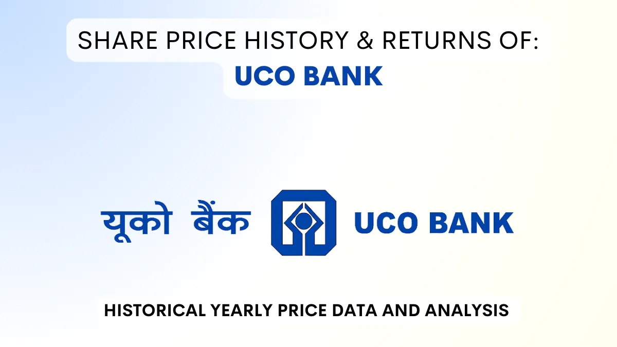 UCO Bank Share Price History & Returns (2003 To 2024)
