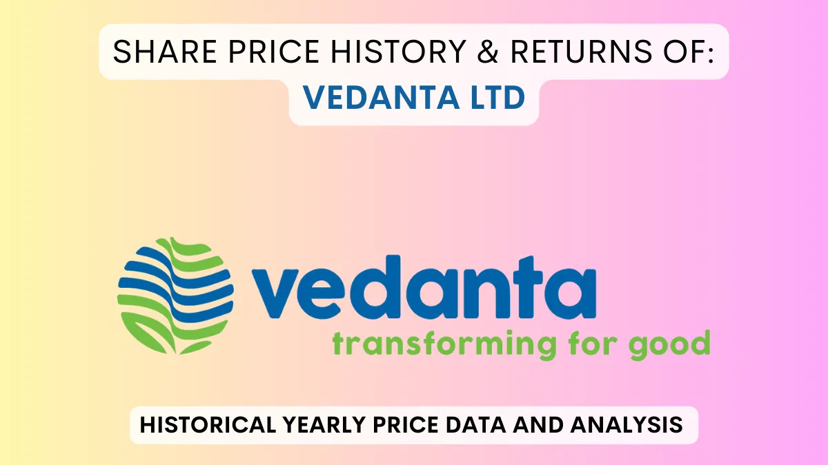Vedanta Share Price History & Returns (1990 To 2024)