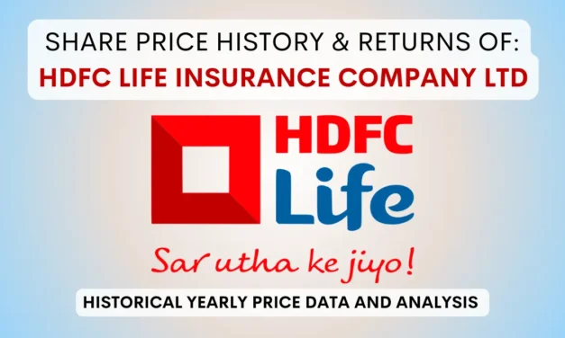 HDFC Life Share Price History & Returns (2017 To 2025)
