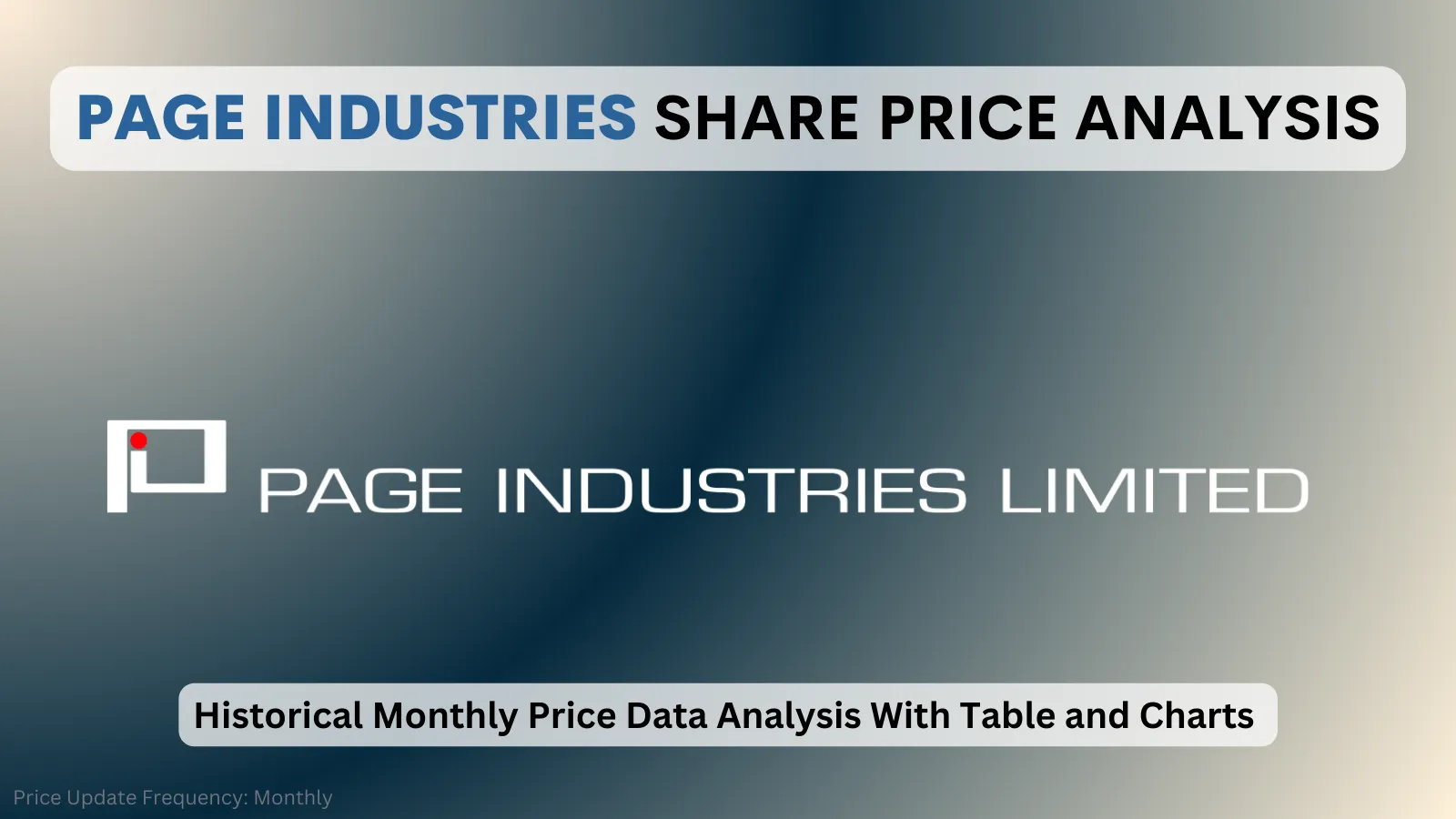 page industries share price analysis