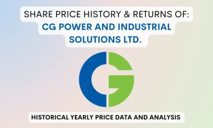CG Power Share Price History & Returns (1990 To 2024)