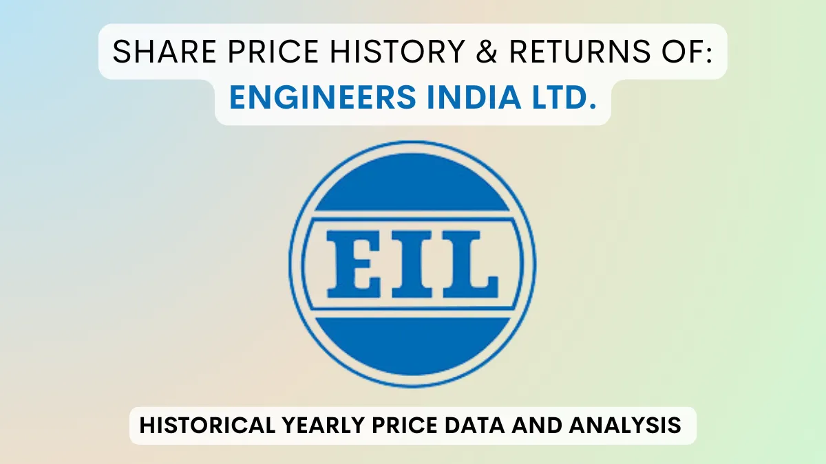 Engineers India Share Price History & Returns (1997 To 2024)
