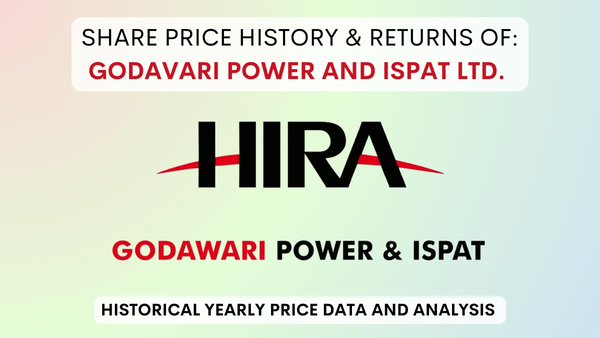 Godavari Power and Ispat Share Price History (2006 To 2024)