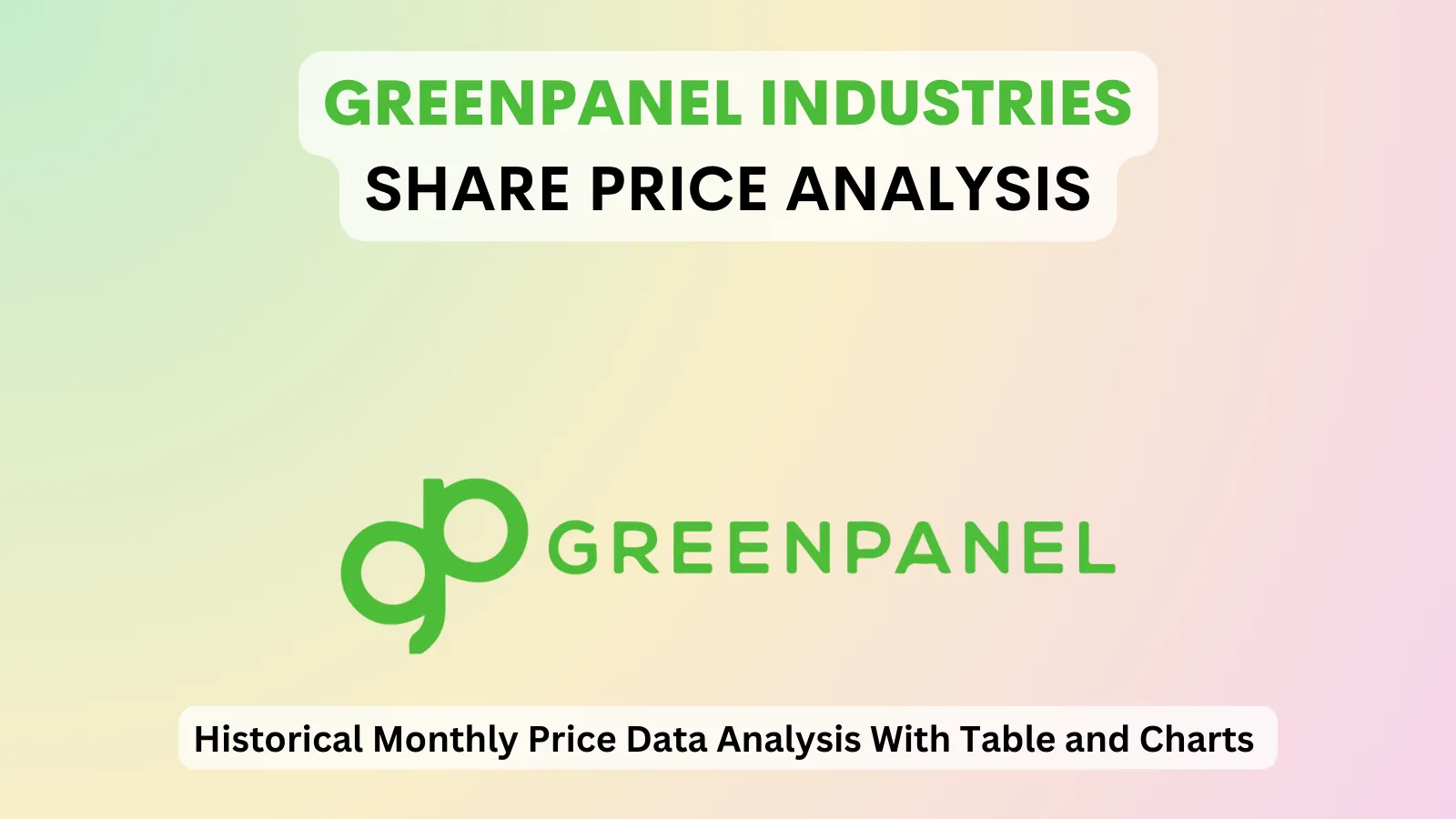 Greenpanel Industries share price analysis