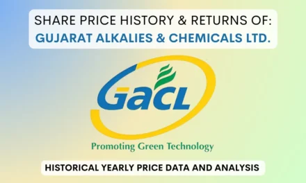 Gujarat Alkalies Share Price History & Return (1990 To 2024)