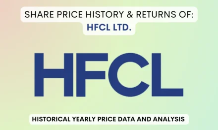 HFCL Share Price History & Returns (1990 To 2024)