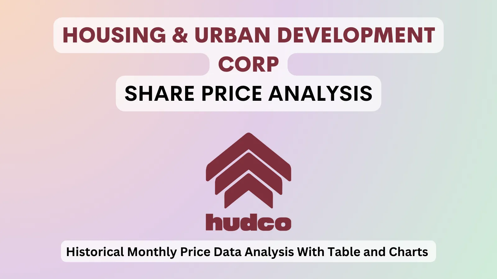 Housing Urban Development Corp share price analysis