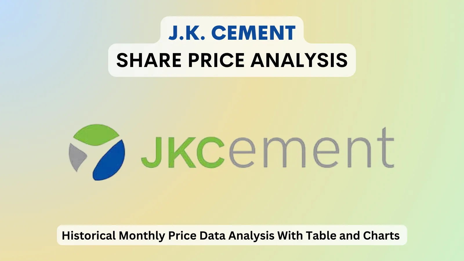 J.K. Cement share price analysis 1