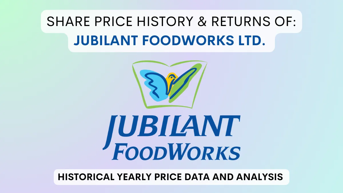 Jubilant Foodworks Share Price History (2010 To 2024)