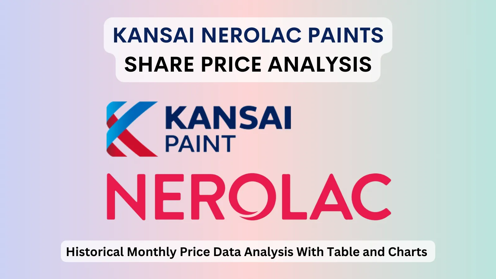 Kansai Nerolac Paints share price analysis