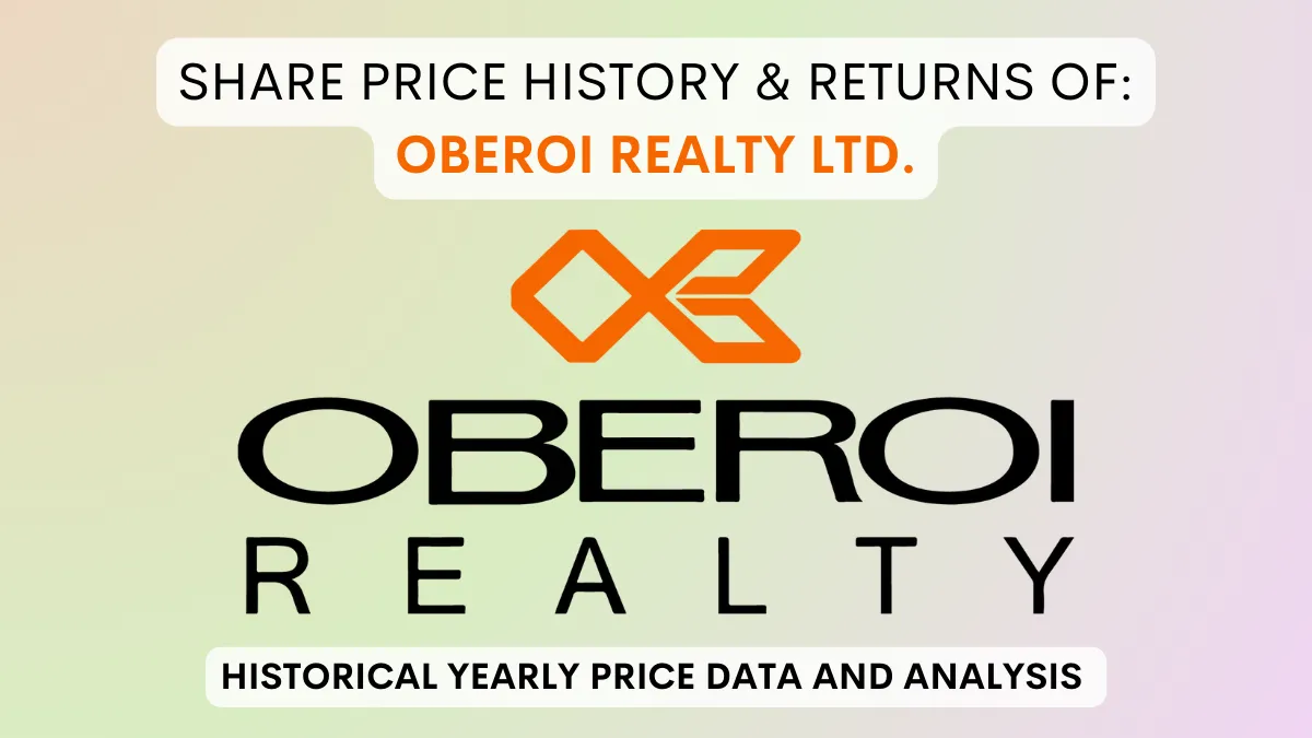 Oberoi Realty Share Price History & Returns (2010 To 2024)