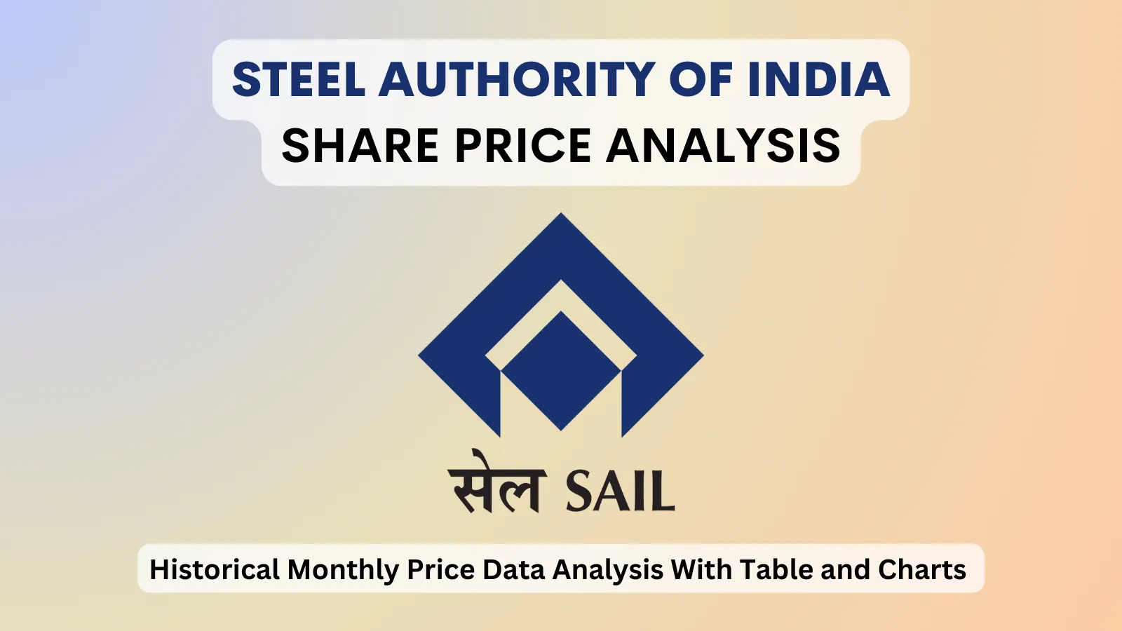 Steel Authority of India share price analysis 1