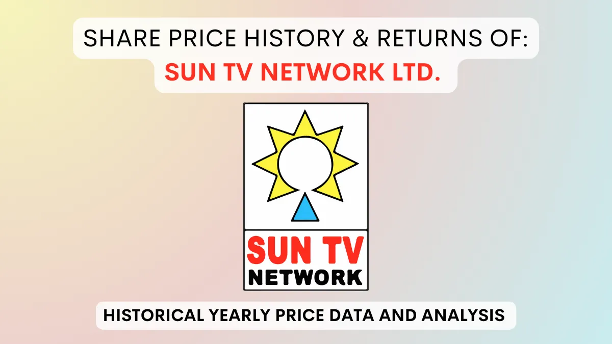 Sun TV Network Share Price History & Returns (2006 To 2024)