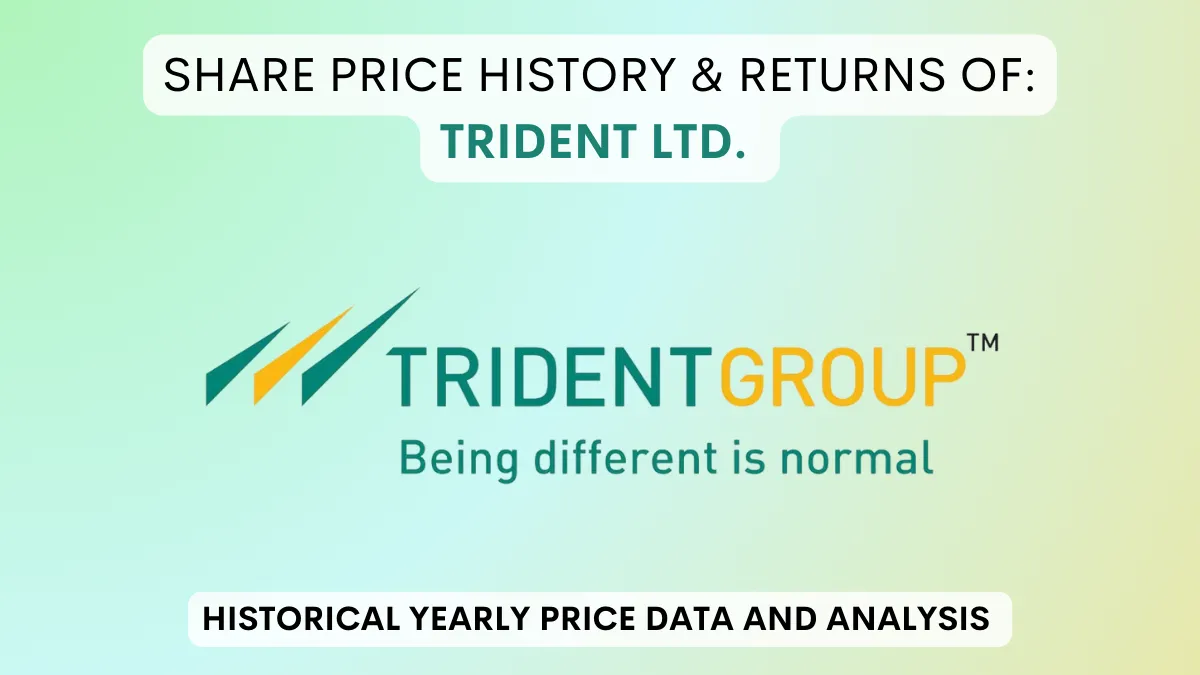 Trident Share Price History & Returns (2002 To 2024)