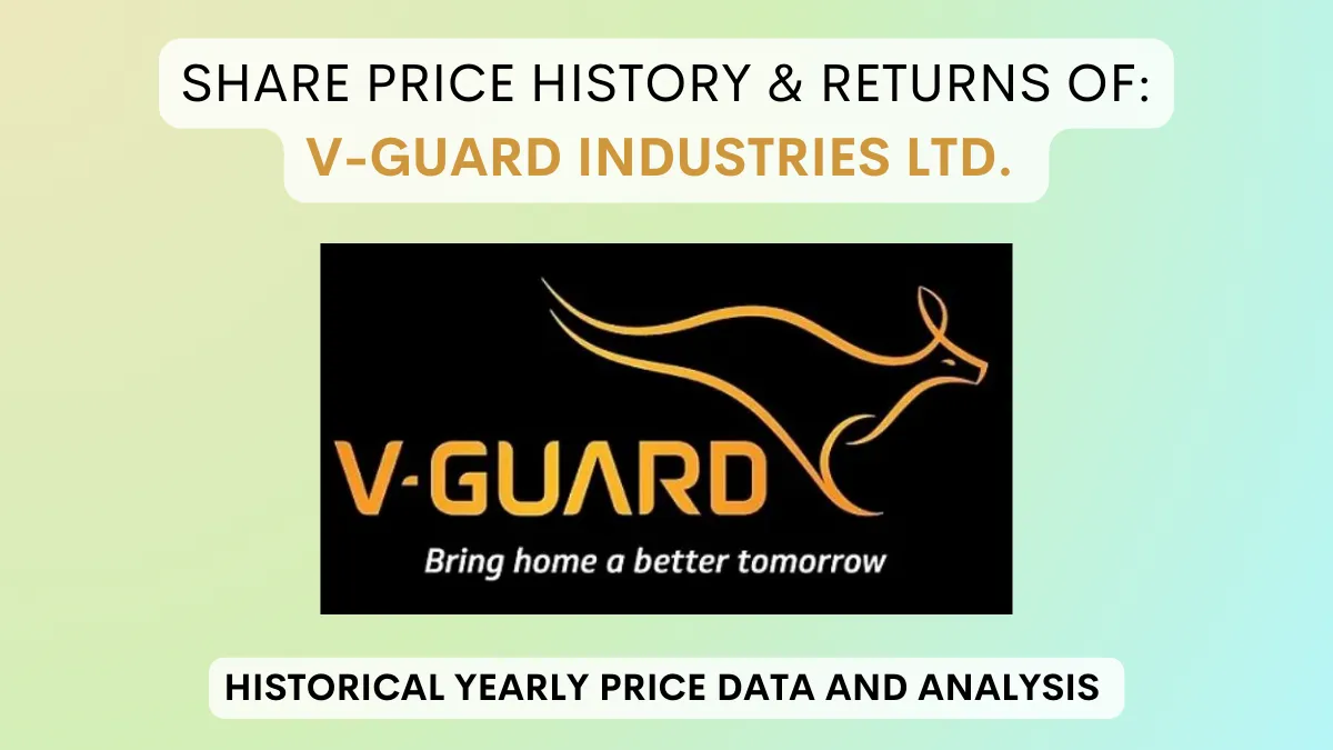 V Guard Industries Share Price History & Return (2008 To 2024)