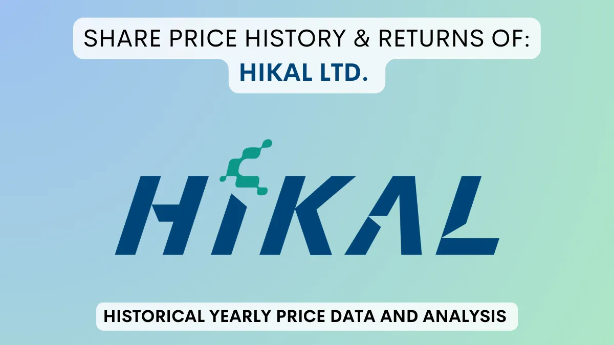 Hikal Share Price History & Returns (1995 To 2024)