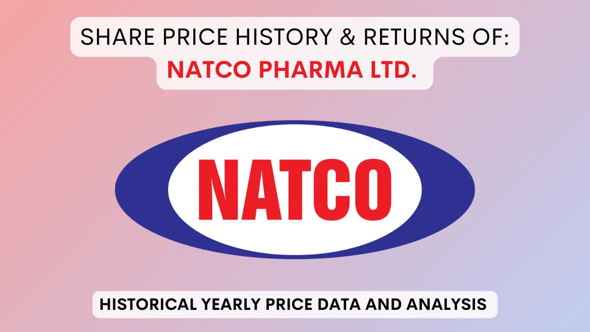 NATCO Pharma Share Price History & Return (1995 To 2024)