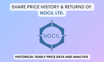NOCIL Share Price History & Returns (1990 To 2024)
