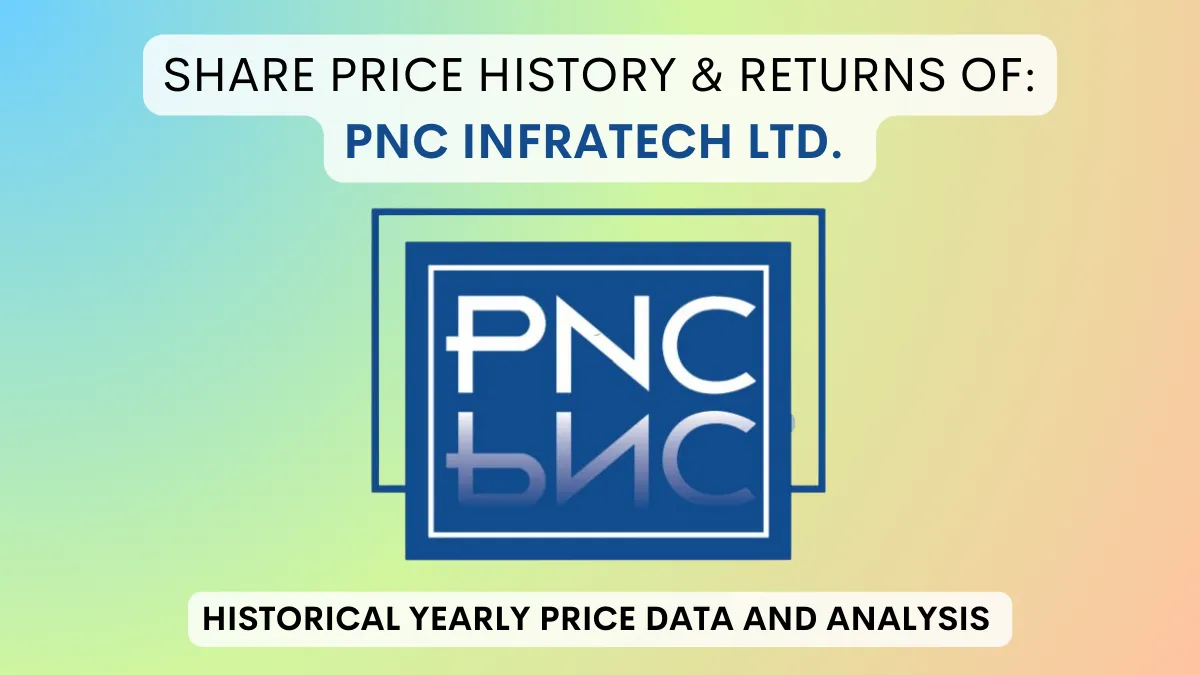 PNC Infratech Share Price History & Returns (2015 To 2024)