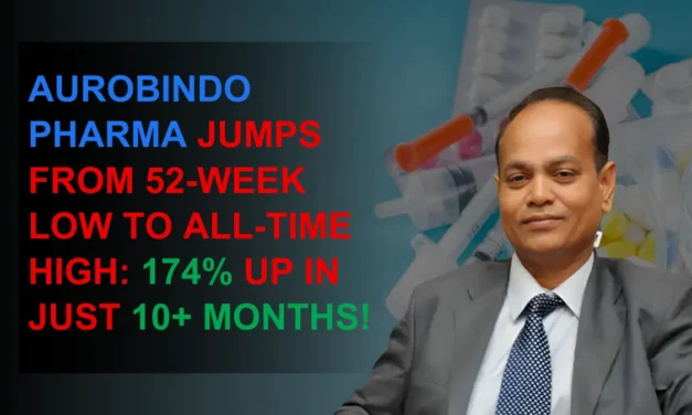 Aurobindo Pharma jumps to All-Time High: 174% up in 10+ Months!