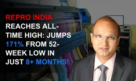 Repro India Reaches all-time high: Jumps 171% in just 8+ Months!