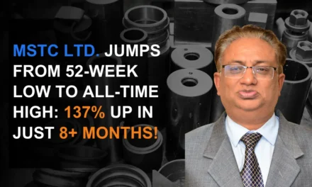 MSTC Ltd. jumps to All-Time High: 137% up in Just 8+ Months!