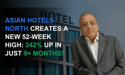 Asian Hotels North Creates A New 52-Week High: 242% Up In 9+ Mths