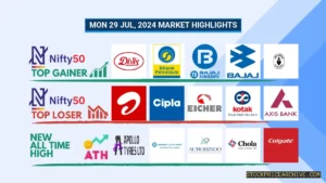 mon 29 jul 2024 market highlights