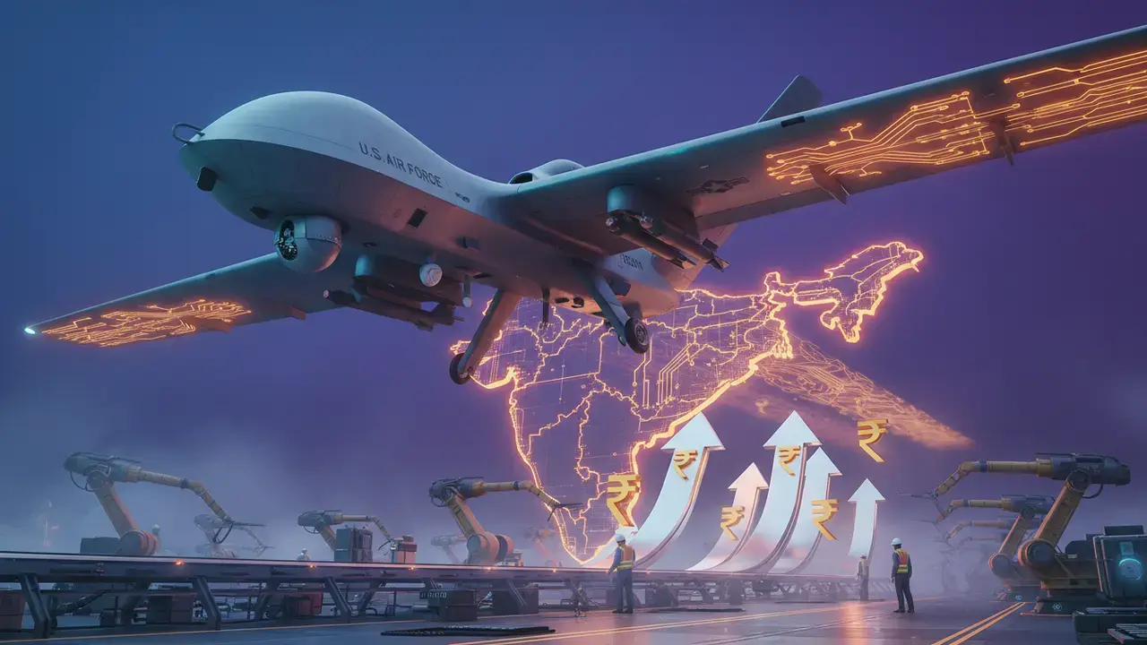 L&T Partners With General Atomics to Build Combat Drones Worth ,457M Market by 2030 L&T Partners With General Atomics to Build Combat Drones Worth ,457M Market by 2030